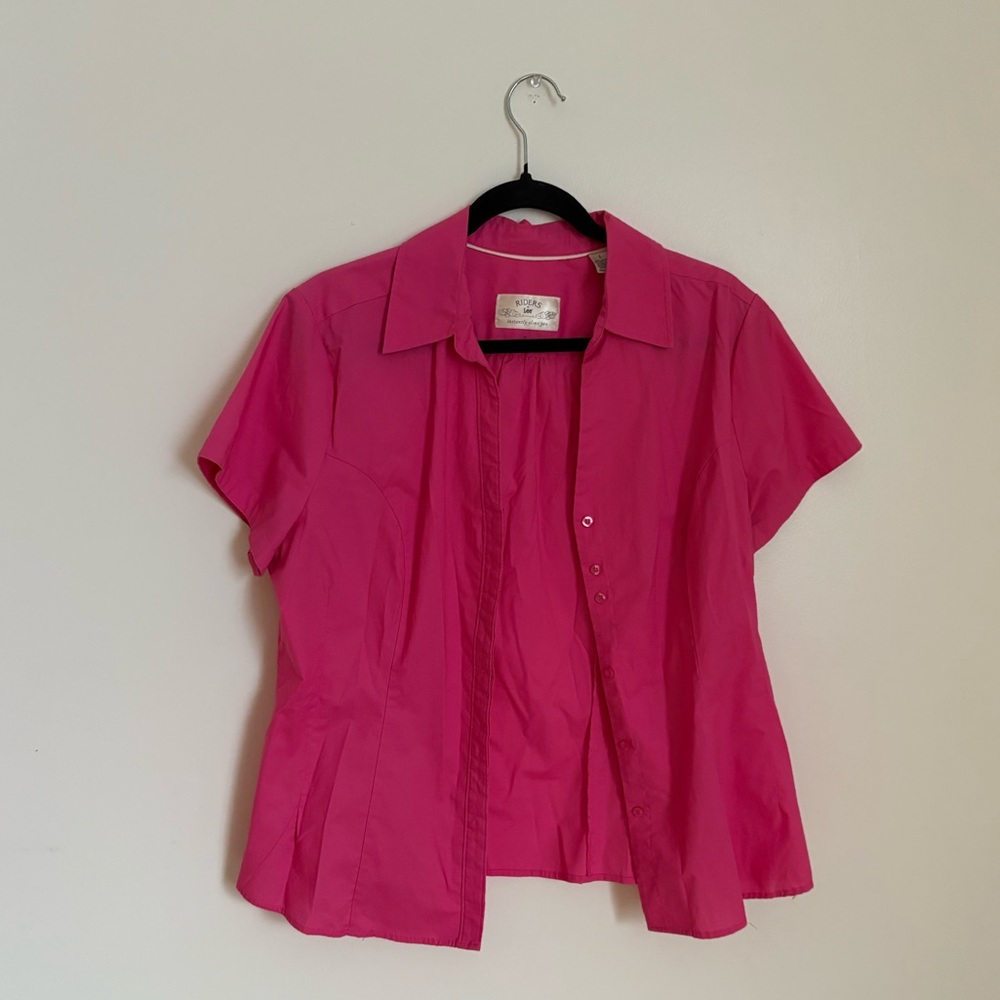 Pink Button Up Shirt - Picture 6 of 6
